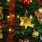 7ft. Pre-Lit Pop-Up Green Artificial Christmas Tree, Warm White LED Lights